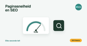 Een snelheidsmeter die de laadtijd van een pagina toont